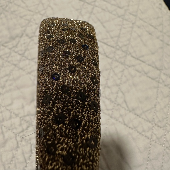 Never worn black and gold sequin headband from Anthropologie - Picture 2 of 4